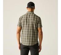 Regatta Mindano Kurzarmhemd 4XL Light Sage Multi Cross Check