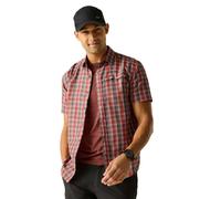 Regatta Mindano Kurzarmhemd S Dark Storm Multi Cross Check