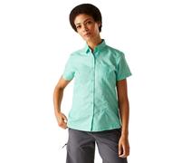 Regatta Mindano Viii Kurzarmhemd Aruba Blue Leaf Print 12 (RWS163-C3B-12)