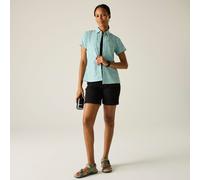 Regatta Mindano Viii Kurzarmhemd 34 Ocean Mist Petal Print