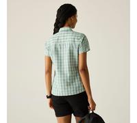 Regatta Mindano Viii Kurzarmhemd 38 Ocean Mist / Ivy Moss Check