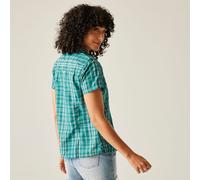 Regatta Funktionshemd "Mindano VIII" in Türkis - 52% | Größe 38 | Damen Outdoor Tops Shirts