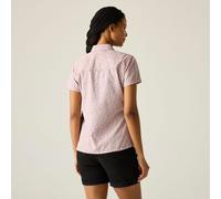 Regatta Mindano VIII Kurzarmhemd für Damen Lila, Cotton, Größe: 34