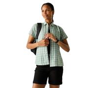 Regatta Mindano Viii Kurzarmhemd 38 Ocean Mist / Ivy Moss Check