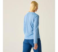 Regatta Mindo Insektenschutz-Langarmshirt für Damen Blau, Größe: 36