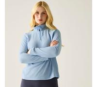 Regatta Montes leichtes Fleece mit halblangem Reißverschluss für Damen Blau, Größe: 40