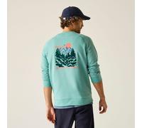 Regatta Herren Sweatshirt Mann Nithsdale Grün Größe L