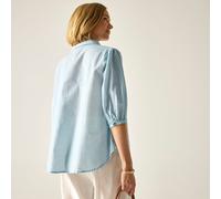 Regatta Nofino Bluse für Damen, Cotton Blau, Größe: 40