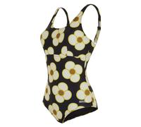 Regatta - Orla Kiely Badeanzug für Damen (40 DE) (Schwarz)