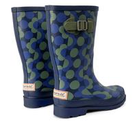 Regatta Orla Kiely 3/4-hohe Gummistiefel Blau, Größe: 37