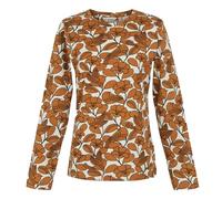 Regatta Orla Kiely Damen Winter-T-Shirt, langärmelig, Birdy Brown, 38