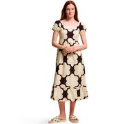 Regatta Orla Kiely Midi-Sommerkleid, Black Sixties Daisy, 40