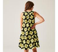 Regatta Orla Kiely Summer II ärmelloses Sommerkleid Schwarz, Cotton, Größe: 40