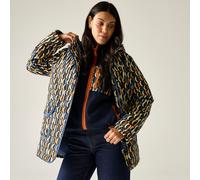 Regatta Orla Kiely wasserdichte isolierte Jacke Blau, Größe: 34