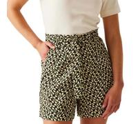 Regatta Orla Summer Ii Kurze Hose 36 Jasmine Flower Black