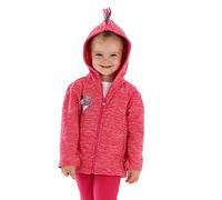 Regatta PeppaZipThrough Peppa Wutz für Kinder mit Tiermotiv, Kapuze, Durchgehender Reißverschluss aus Fleece. Mit Coolweave-Stoff. Zum Spazieren und Wandern geeignet.