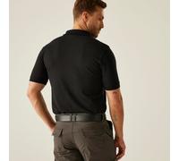 Regatta Professional Classic Poloshirt für Herren, Cotton Schwarz, Größe: 4XL