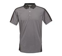 Regatta Professional - Contrast Coolweave Polo Seal Grey (Solid) - Gr. - XL