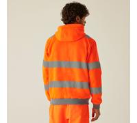 Regatta Professional Herren Hi-Vis Pro Contract Kapuzenpullover Orange, Größe: S