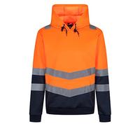Regatta Professional Herren Men's Hi-vis Overhead Hoodie Kapuzenpullover, Orange, XL