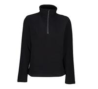 Regatta Professional Herren Men's Honestly Made 100% Recycled Half Zip Fleece, Schwarz, XS