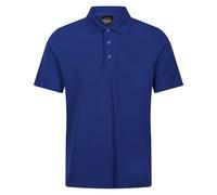 Regatta Professional Herren Mens Pro 65/35 Short Sleeve Polo T Shirt Polohemd, Blau, XL