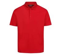 Regatta Professional Herren Mens Pro Wicking Polo Short Sleeved T Shirt Polohemd, Klassisches Rot, 3XL