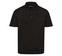 Regatta Professional Herren Mens Pro Wicking Polo Short Sleeved T Shirt Polohemd, Schwarz, 3XL