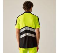 Regatta Professional Hi-Vis X-Pro Polo für Herren Klasse 1 Gelb, Größe: XL