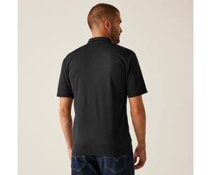 Regatta Professional Honestly Made 100 % recyceltes Poloshirt Schwarz, Größe: L