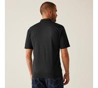 Regatta Professional Honestly Made 100 % recyceltes Poloshirt Schwarz, Größe: XL