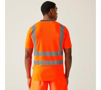 Regatta Professional Men's Hi-Vis Pro Contract T-Shirt Orange, Größe: XXL