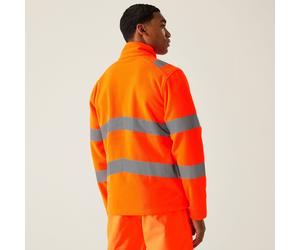 Regatta Professional Men's Hi-Vis Pro Contract Thor Fleece Orange, Größe: M