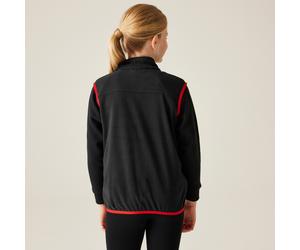 Regatta Professional Micro Fleece-Weste für Kinder Schwarz, Größe: 3-4 Jr.