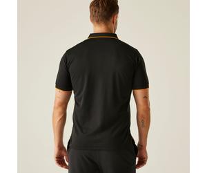 Regatta Professional Navigate Polohemd für Herren Schwarz, Größe: XXL