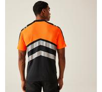 Regatta Professional Regatta Professional Men's Hi-Vis X-Pro T-shirt Class 1 Orange, Größe: 4XL