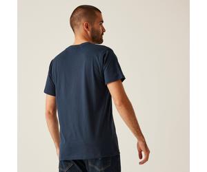 Regatta Professional Regatta Professional Soft Touch Baumwoll-T-Shirt für Herren, Cotton Blau, Größe: S