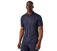 Regatta Herren Professionelles Poloshirt, kurzärmelig Polohemd, Marineblau/grau, M