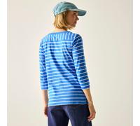 Regatta Regatta Bayletta II Shirt mit 3/4-Arm für Damen, Cotton Blau, Größe: 42