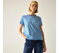 Regatta Regatta Bayletta Kurzarm-T-Shirt für Damen, Cotton Blau, Größe: 46