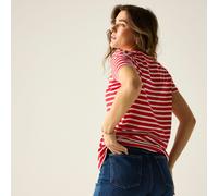 Regatta Regatta Bayletta Kurzarm-T-Shirt für Damen, Cotton Rot, Größe: 34