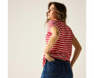 Regatta Regatta Bayletta Kurzarm-T-Shirt für Damen, Cotton Rot, Größe: 48