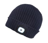 Regatta Regatta Beanie II Unisex-Strickmütze mit Taschenlampe Blau