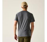 Regatta Escade T-Shirt für Herren Grau, Merino Wool, Größe: L
