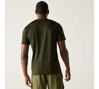 Regatta Regatta Fingal T-Shirt mit Graphic-Print für Herren Grün, Größe: M