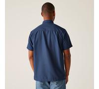 Regatta Regatta Mindano IX Kurzarmhemd für Herren Blau, Größe: M