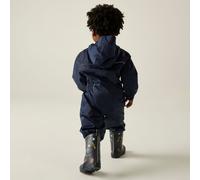 Regatta Regatta Puddle IV atmungsaktiver, wasserdichter Matschanzug für Kinder Blau, Größe: 4-5 Jr.