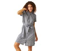 Regatta Rema-Baumwoll-Hemdkleid für Damen, grau, 14W / 31L