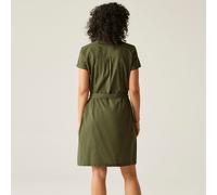 Regatta Rema Shirtkleid für Damen Grün, Cotton, Größe: 44