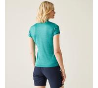 Regatta Remex II Damen-T-Shirt mit Polokragen Blau, Größe: 36